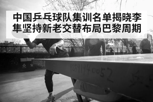 Chinese table tennis team